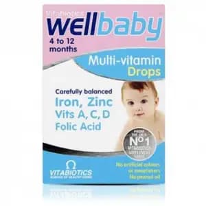 Wellbaby Multi Vitamin Drops 4-12m - Vitabiotics