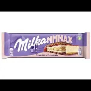 Mmax Milk Chocolate Strawberry Cheesecake - Milka