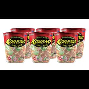 Hot Beef Ramen Cups - Koreno