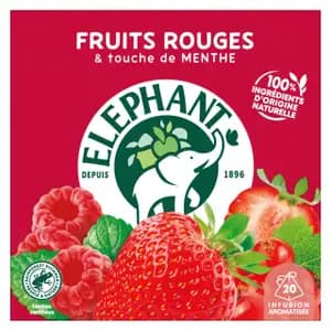 Red Fruit & Touch of Mint Infusion - Elephant - Elephant