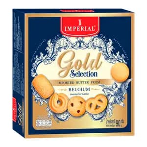 Gold Selected Butter Shortbread Cookies - Imperial - Imperial