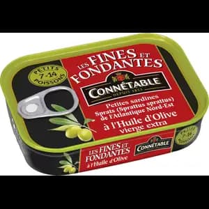 Sardines in Extra Virgin Olive Oil - Connétable