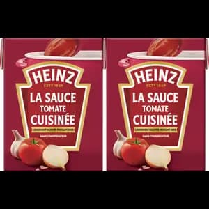 Cooked Tomato Garlic Onion Sauce - Heinz - Heinz