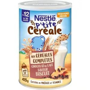 Milk Chocolate Cereal Wholegrain Biscuit Flavor from 12 Months - Nestlé