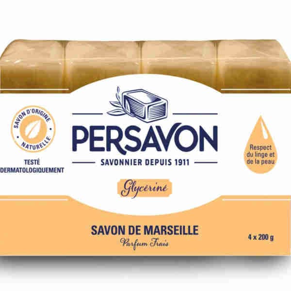 Marseille Soap with Paris Perfume Clycerin - Persavon