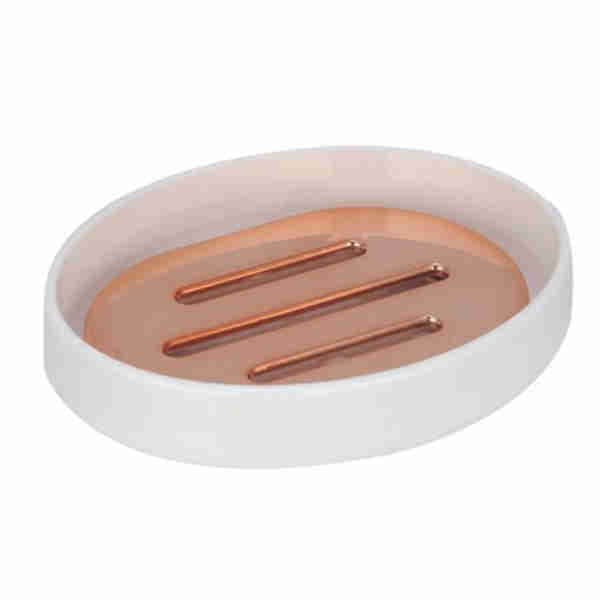 White Soap Dish
