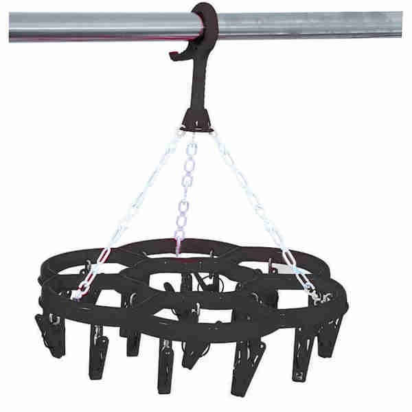 Round Drying Rack Black
