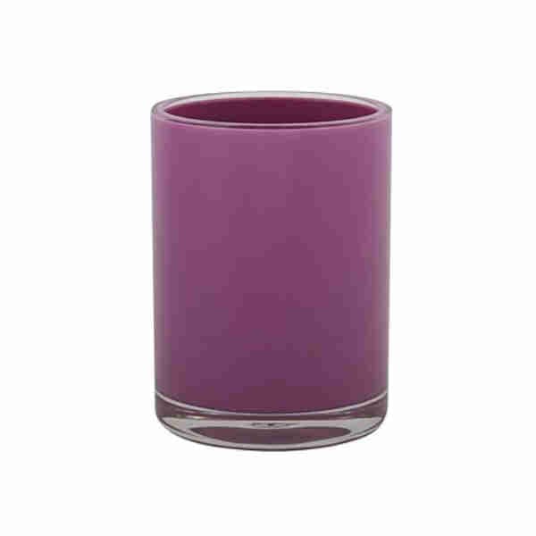 Purple Toothpaste & Toothbrush Tumbler