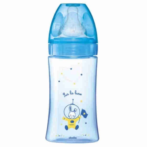 Initiation Bottle Blue 270ml for 0-6m