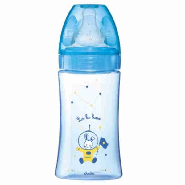 Initiation Bottle Blue 270ml for 0-6m