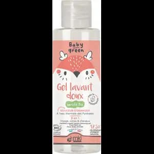 Gentle Cleansing Gel for Face, Body and Hair (Baby Green) - MKL