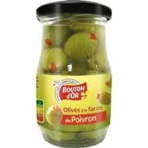 Green Olive Stuffed Pepper - Bouton d'Or