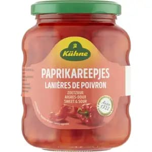 Bell Pepper Sliced Sweet & Sour - Kühne