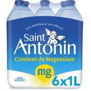 Natural Mineral Water 1L Pack X6 - Saint Antonin