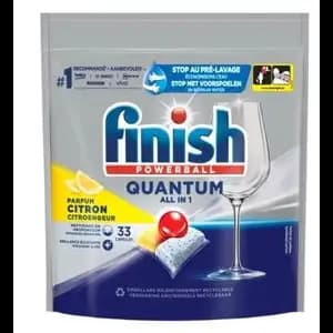 Powerball Quantum Lemon All in 1 Dishwasher Caps - Finish - Finish
