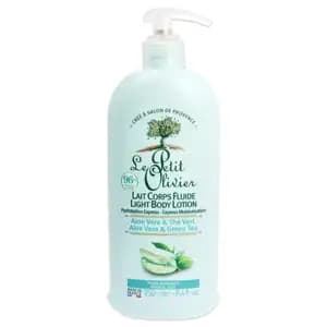 Aloe Vera & Green Tea Ligh Body Lotion - Le Petit Olivier - Le Petit Olivier