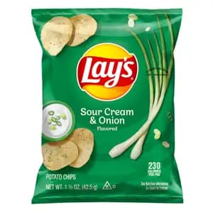 Sour Cream & Onion Potato Chips - Lay's