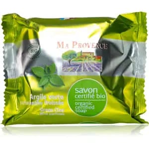 Marseille Soap Green Clay, Mint - Ma Provence - Ma Provence