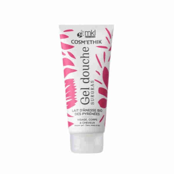 Organic Donkey Milk from the Pyrenees Shower Gel for Face, Body and Hair (Cosm'ethik)