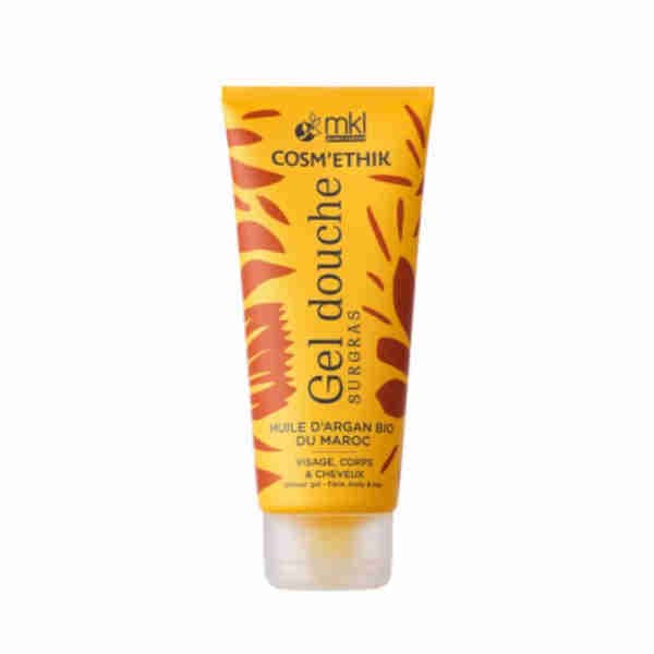Organic Argan Oil from Morocco Shower Gel for Face, Body and Hair (Cosm'ethik)