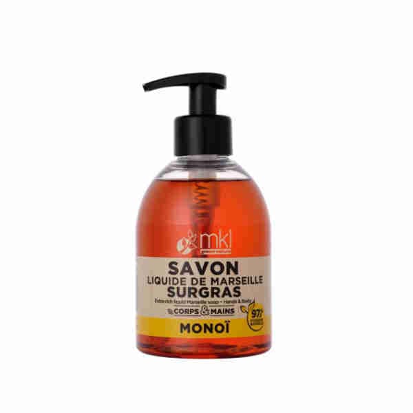 Monoi Liquid Marseille Soap for Hands and Body