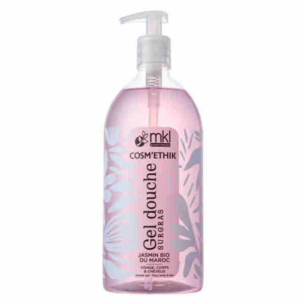 Organic Jasmine from Morocco Shower Gel for Face, Body and Hair (Cosm'ethik)