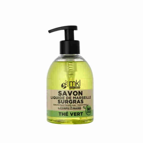 Green Tea Liquid Marseille Soap for Hands and Body