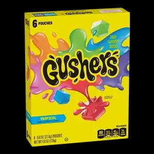 Gushers Tropical Fruit Flavored Snacks