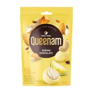 Durian Chocolate Coated Almond & Cashew - Queenam