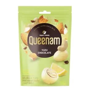 Yuzu Chocolate Coated Almond & Cashew - Queenam