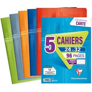 Pack of 5 Notebook - Clairefontaine
