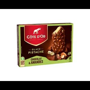 Glace Pistachios Chocolate Almond - Côte D'or