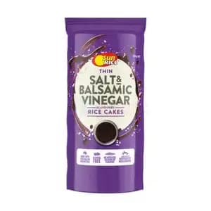 Thin Salt & Balsamic Vinegar Rice Cakes Gluten Free - Sunrice