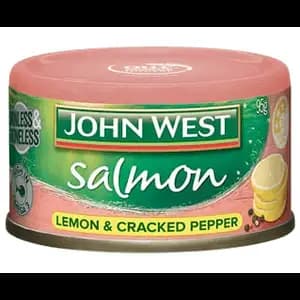 Salmon Tempters Lemon & Cracked Pepper - John West