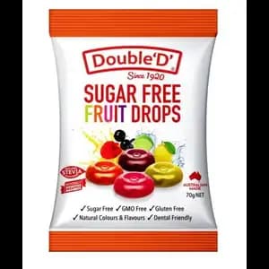 Sugar Free Fruit Drops - Double'D