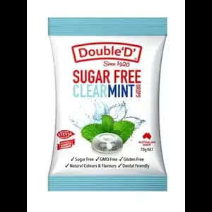 Sugar Free Clear Mint - Double'D