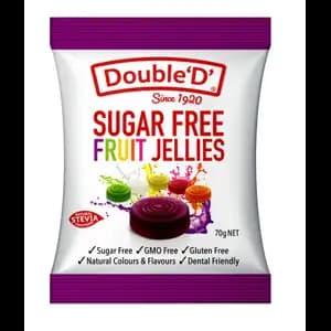 Sugar Free Fruit Jellies - Double'D