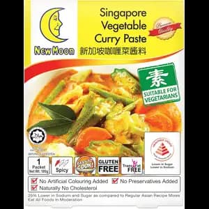 Singapore Vegetable Curry Paste - NewMoon