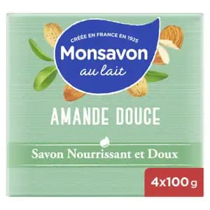 Sweet Almond Nourishing Gentle Soap - Monsavon