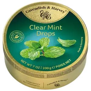 Clear Mint Drops - Cavendish & Harvey