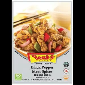 Black Pepper Meat Spices - Seah's Spice