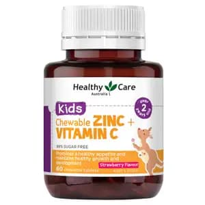 Kids Chewable ZinC + Vitamin C - Healthy Care