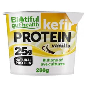 25g Kefir Protein Vanilla Immunity Support Low Fat - Biotiful Gut Health