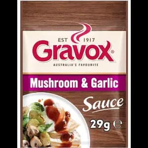 Mushroom & Garlic Sauce - Gravox