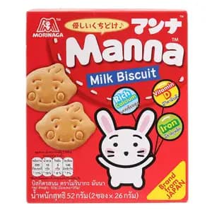 Manna Milk Biscuits - Morinaga