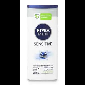 Sensitive Soothing Bamboo Extract Shower Gel  Men - Nivea