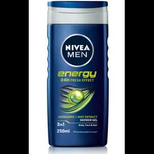 Energising Mint Extract Shower Gel  Men - Nivea