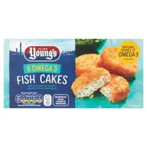 6 Omega 3 Fish Cakes - Young's - Young's