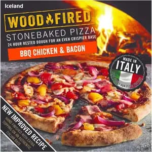 Stonebaked Pizza BBQ Chicken & Bacon - Iceland