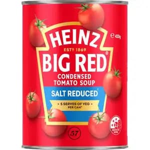 Big Red Condensed Tomato Soup Salt Reduced - Heinz